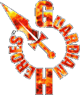 Guardian Heroes title logo